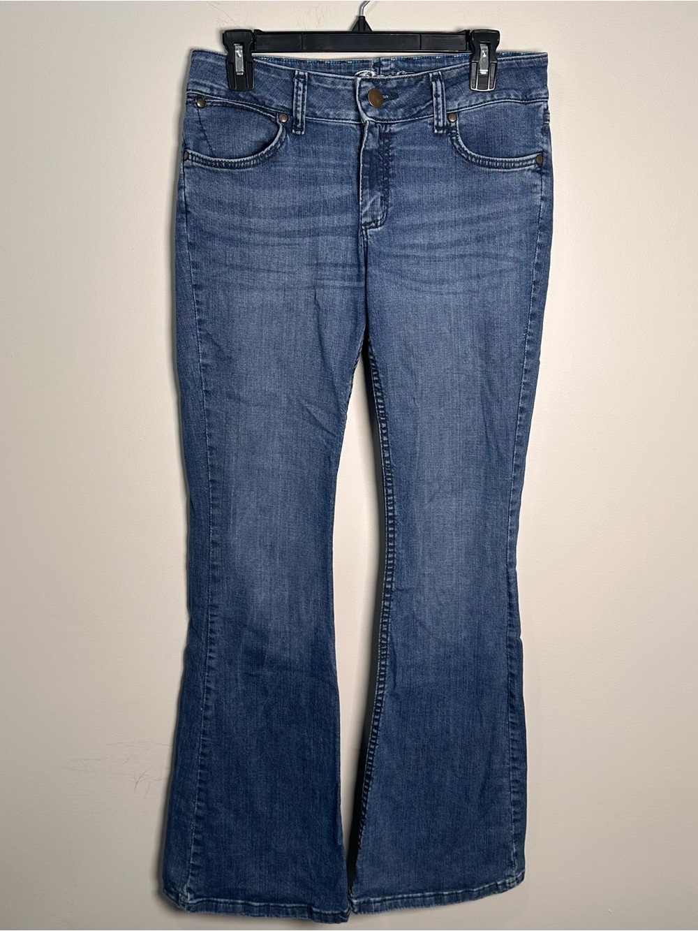 Wrangler Rock Midwash Women's Flare Jeans 29 x 34